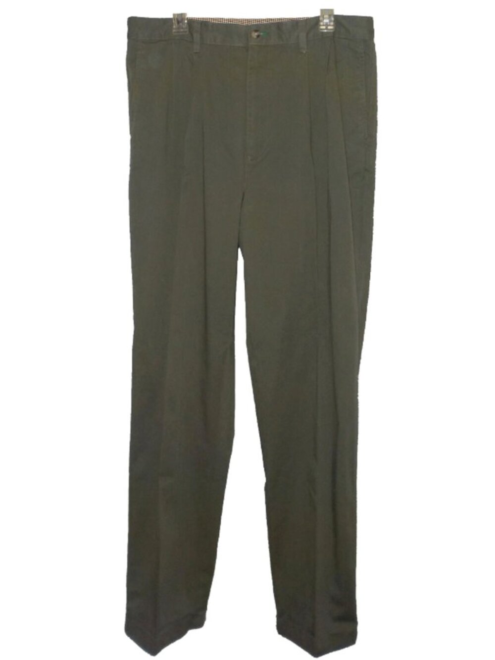 NEW Vintage Tommy Hilfiger Tradition Chinos! 31 32 33 Green Pleated 36 Inseam